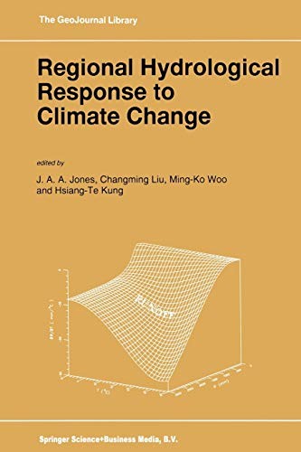 Cover for Regional Hydrological Response to Climate Change