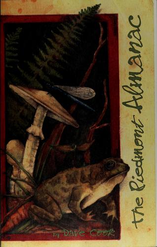 Cover for The Piedmont almanac, central region