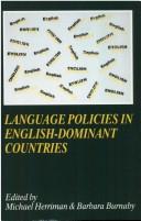Cover for Language Policies in English-Dominant Countries