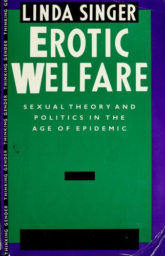 Cover for Erotic welfare