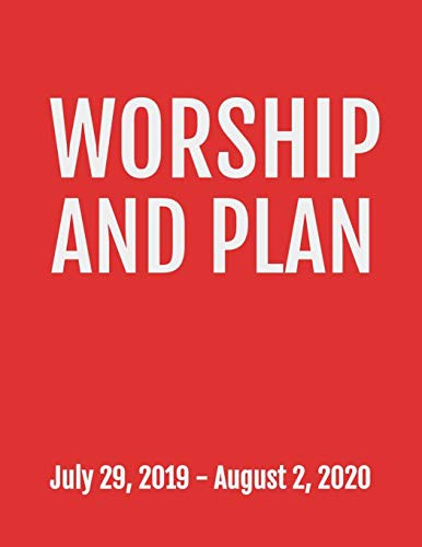 Cover for Worship and Plan