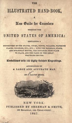Cover for The illustrated hand-book