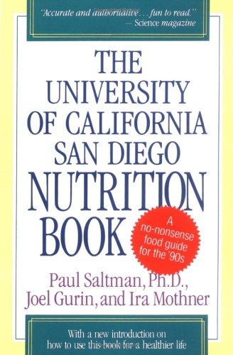 Cover for The University of California San Diego nutrition book