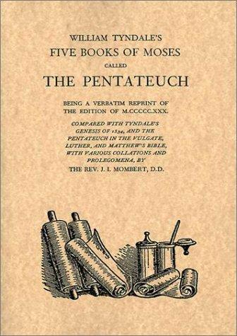 Cover for Five Books of Moses called the Pentateuch, 1884