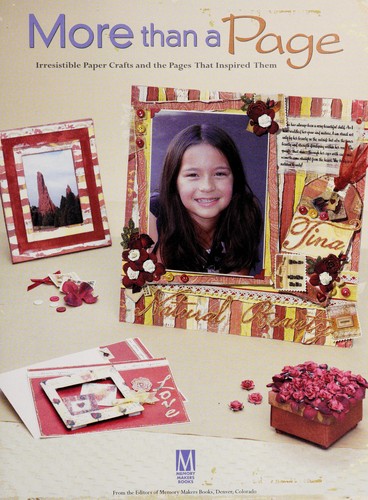Cover for More than a page