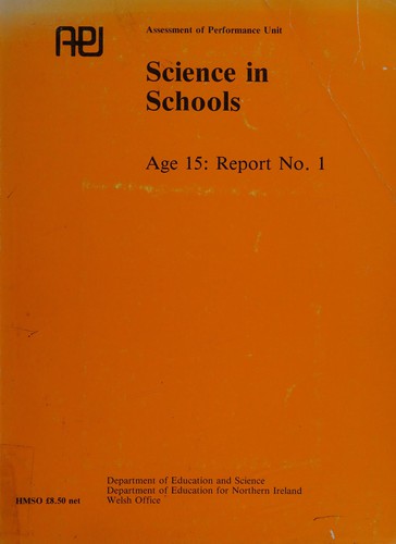 Cover for Science in schools
