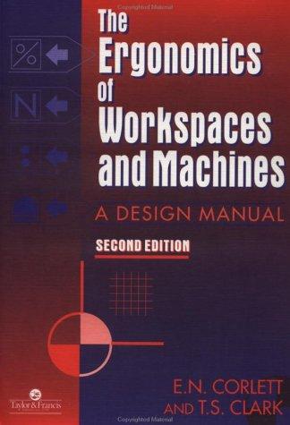 Cover for The ergonomics of workspaces and machines