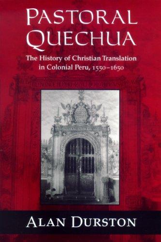 Cover for Pastoral Quechua