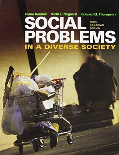Cover for Social Problems in a Diverse Society, Third Canadian Edition