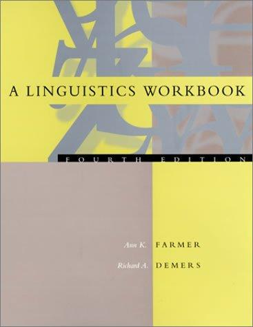 Cover for A Linguistics Workbook, 4th Edition