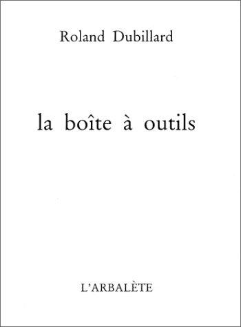 Cover for La Boîte à outils