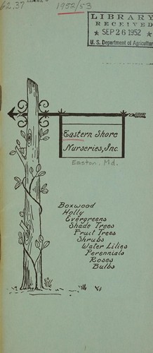 Cover for Price list, fall 1952 - spring 1953