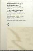 Cover for Region and strategy in Britain and Japan