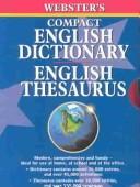 Cover for Webster's English Dictionary and English Thesaurus