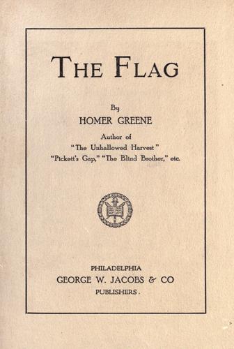 Cover for The flag