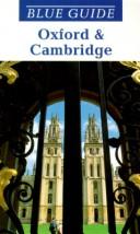 Cover for Oxford and Cambridge