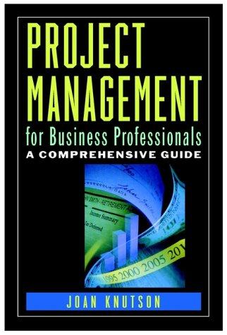 Cover for Project Management for Business Professionals