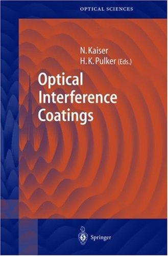 Cover for Optical Interference Coatings (Springer Series in Optical Sciences)