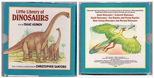 Cover for Little Library of Dinosaurs