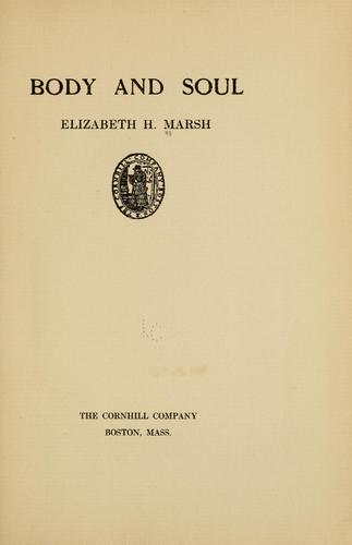 Cover for Body and soul