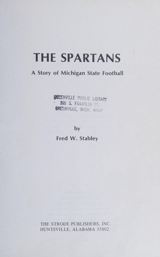 Cover for The Spartans