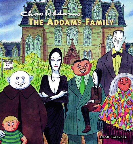 Cover for Chas Addams The Addams Family 2008 Calendar