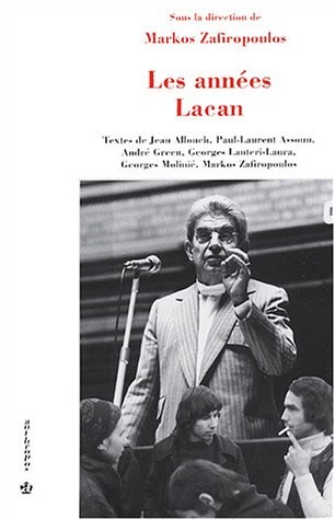 Cover for Les années Lacan