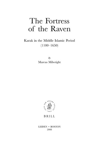 Cover for The fortress of the raven