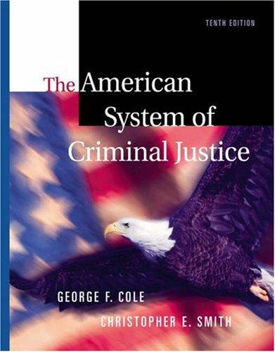Cover for The American System of Criminal Justice, Media Edition