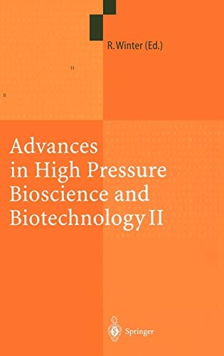 Cover for Advances in high pressure bioscience and biotechnology II