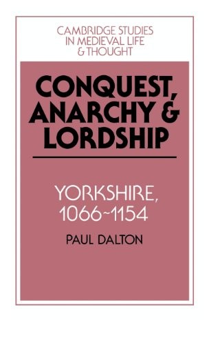 Cover for Conquest, anarchy, and lordship