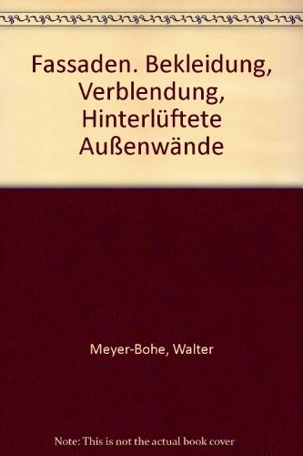 Cover for Fassaden