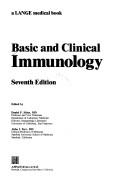 Cover for Basic and clinical immunology