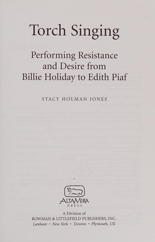 Cover for Torch singing