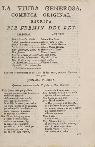 Cover for La viuda generosa