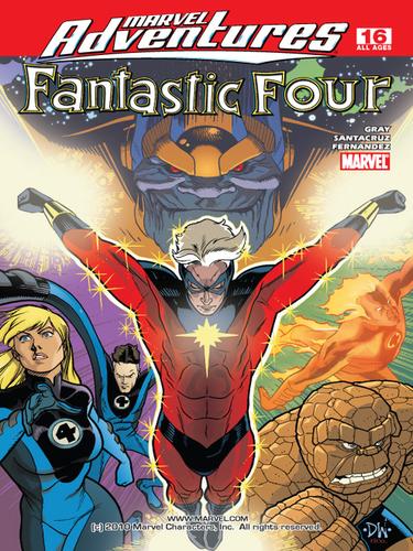 Cover for Marvel Adventures Fantastic Four