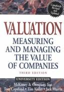 Cover for Valuation, Textbook and Workbook