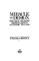 Cover for Miracle by design