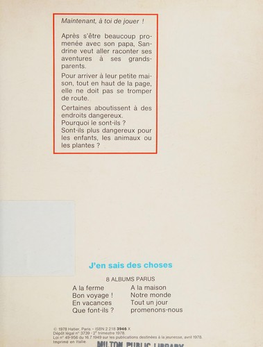 Cover for Promenons-nous