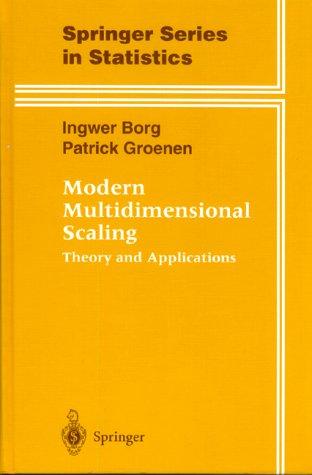 Cover for Modern multidimensional scaling