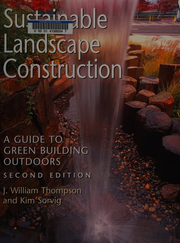 Cover for Sustainable landscape construction