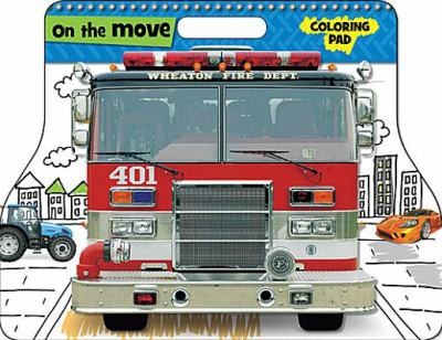 Cover for On The Move Coloring Pad