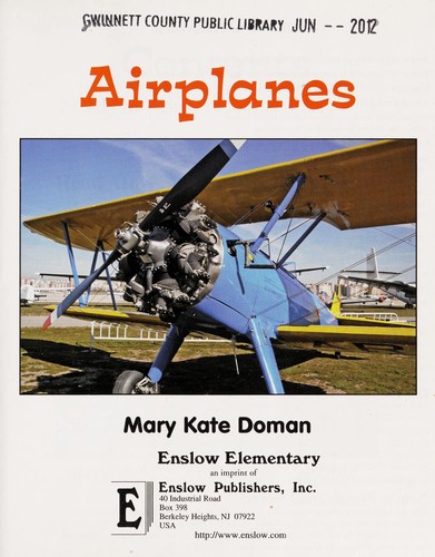 Cover for Airplanes