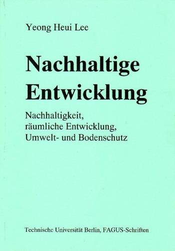 Cover for Nachhaltige Entwicklung