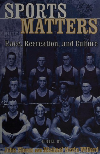 Cover for Sports matters
