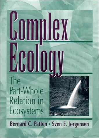 Cover for Complex ecology