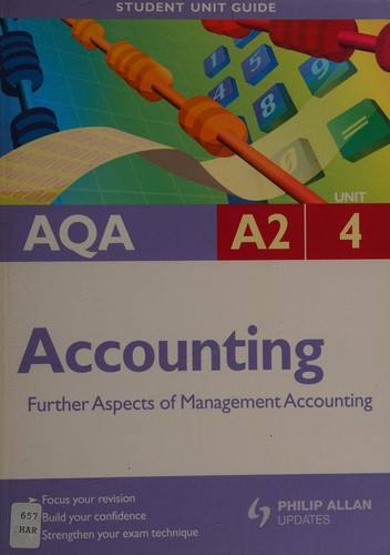 Cover for AQA A2 accounting