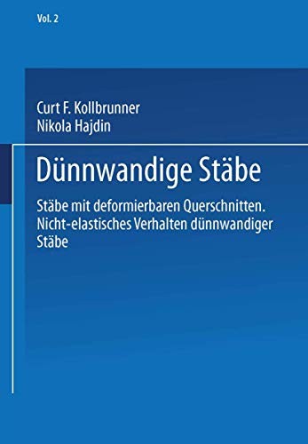 Cover for Dünnwandige Stäbe : Band 2