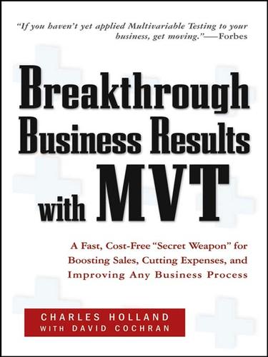 Cover for Breakthrough Business Results With MVT