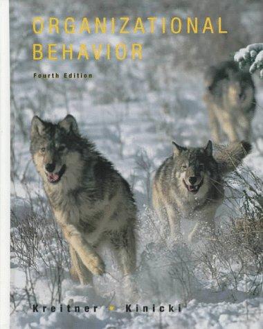 Cover for Organizational behavior